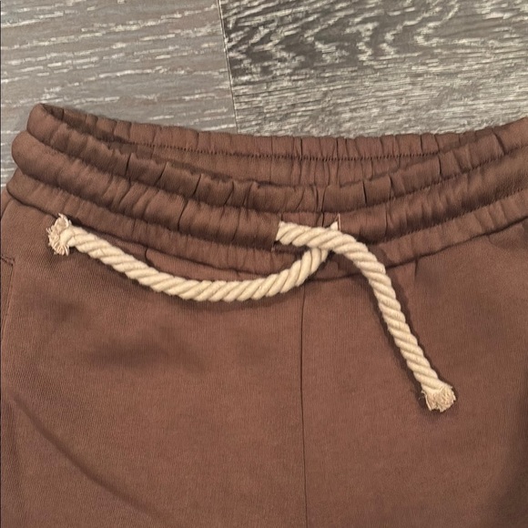 Suma Brown Jogger Pants with Drawstring - Picture 4 of 6